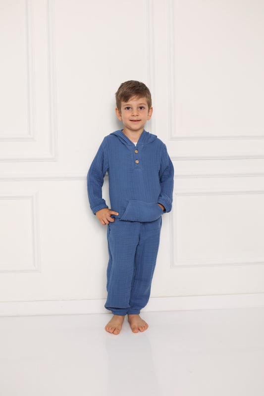 Musselin Kinder Zweiteiler