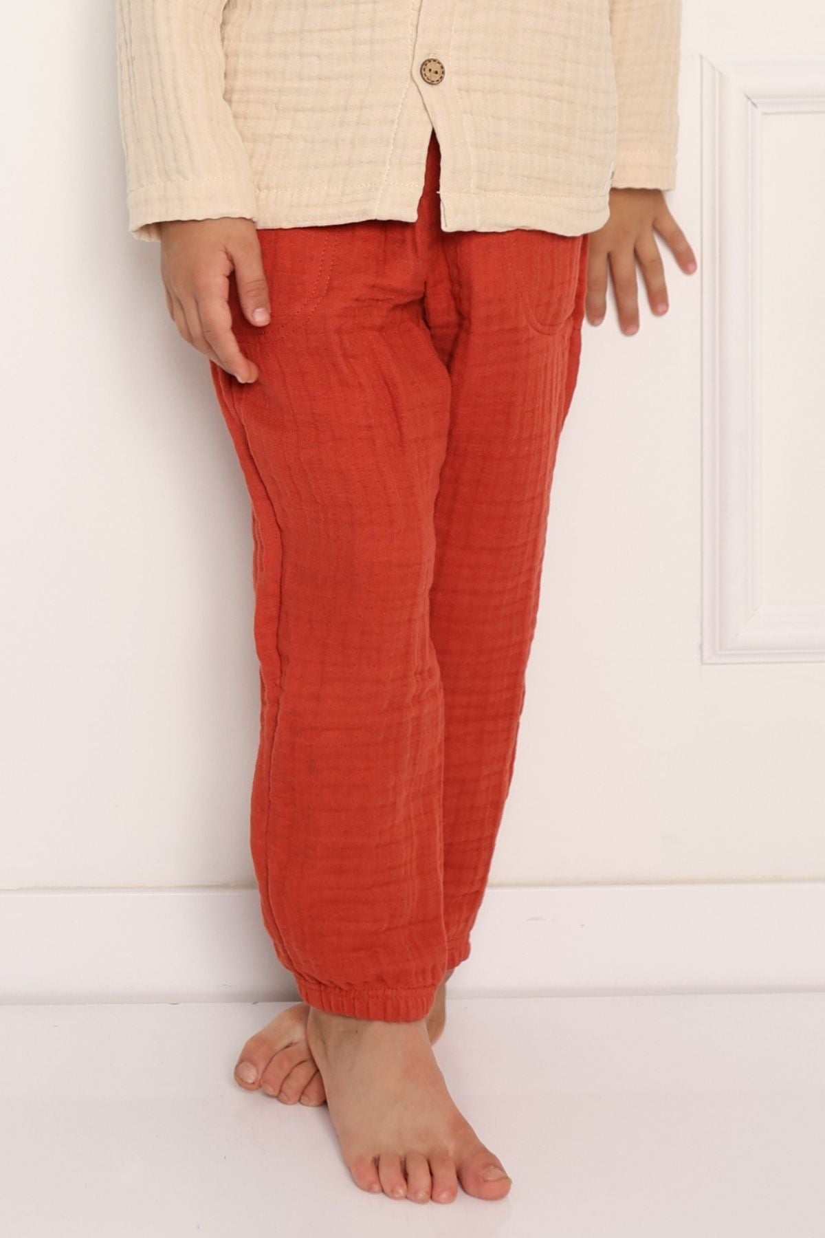 4-lagige Musselin Kinderhose