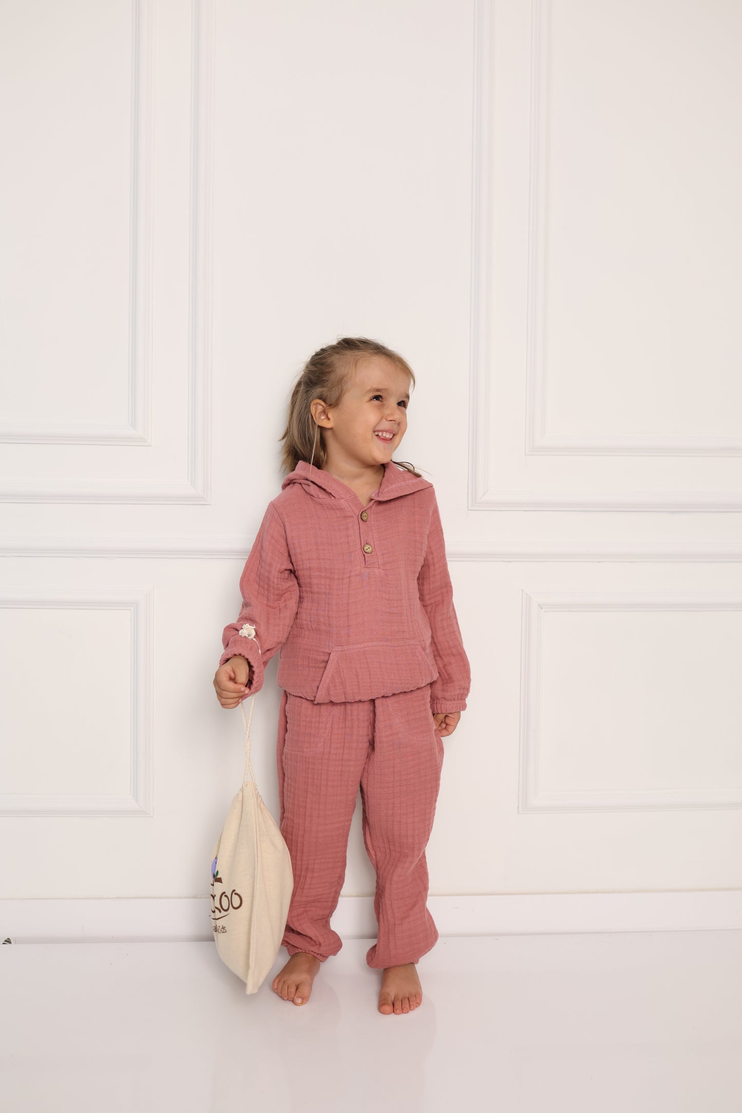 Musselin Kinder Zweiteiler