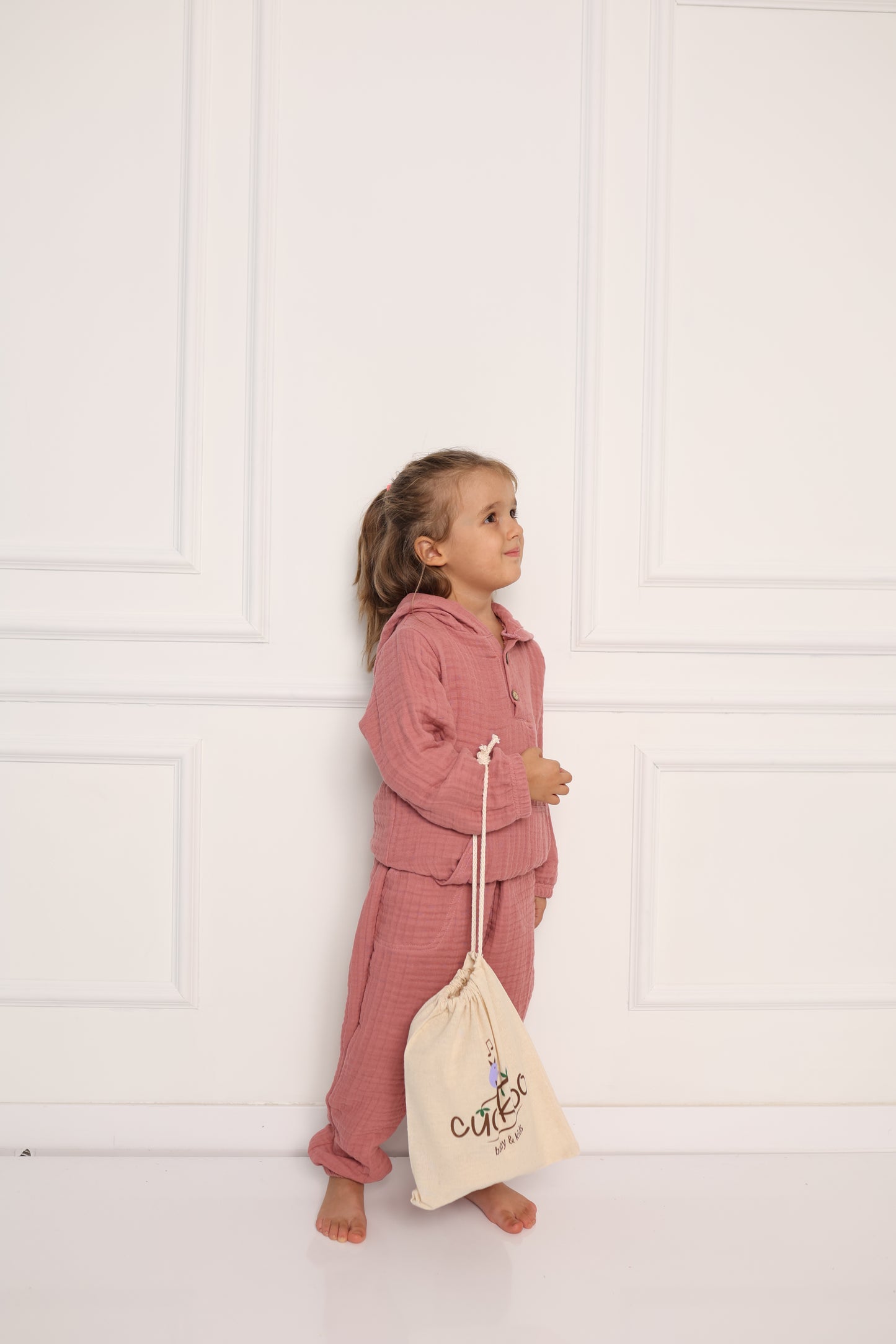 Musselin Kinder Zweiteiler