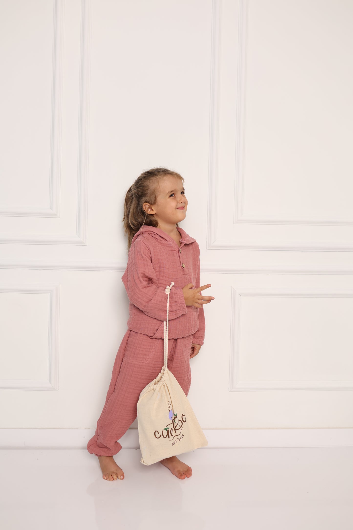Musselin Kinder Zweiteiler