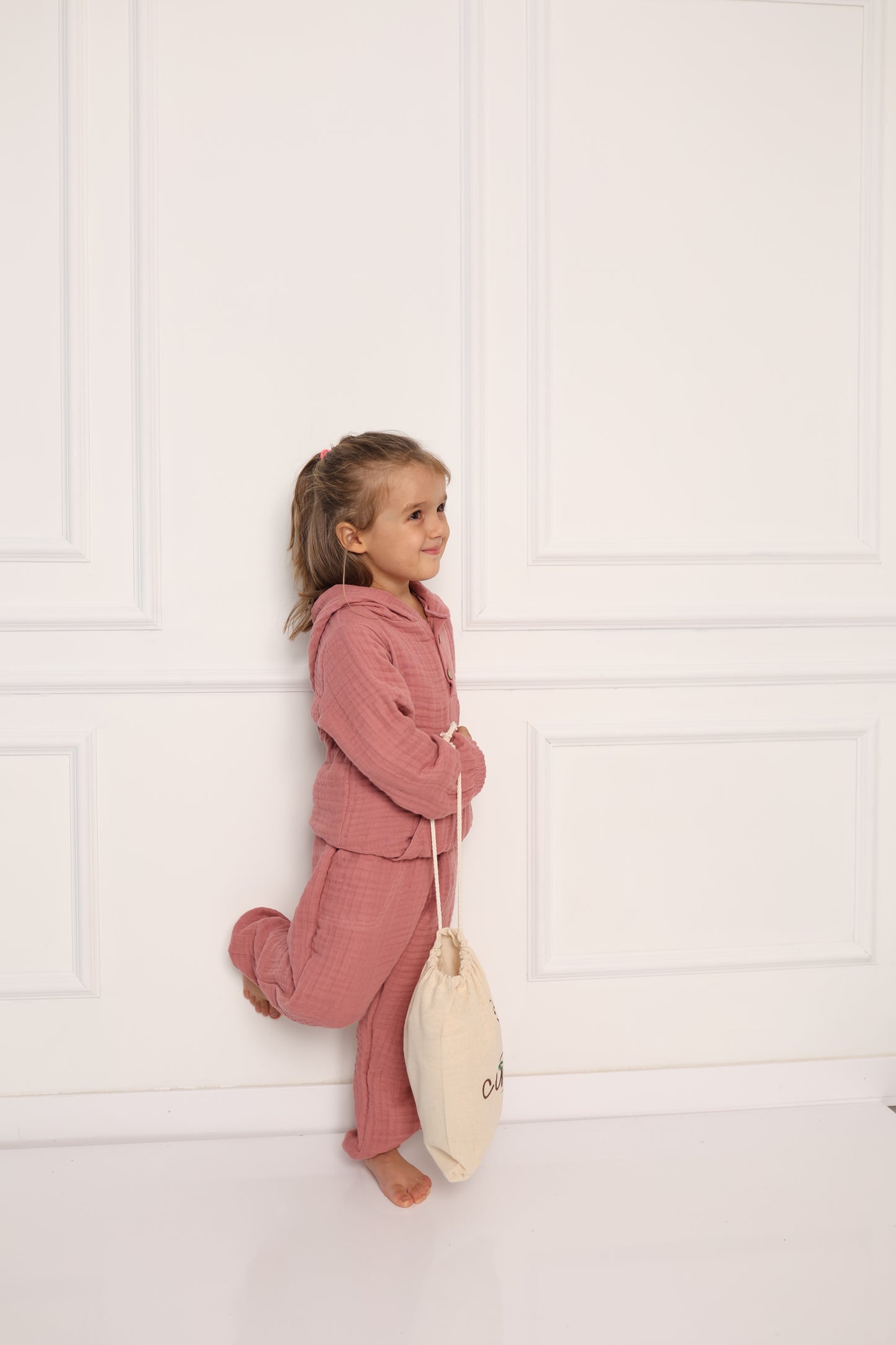 Musselin Kinder Zweiteiler