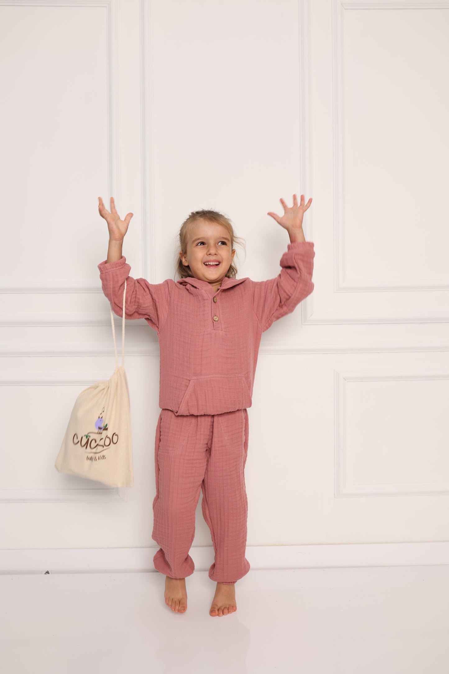Musselin Kinder Zweiteiler