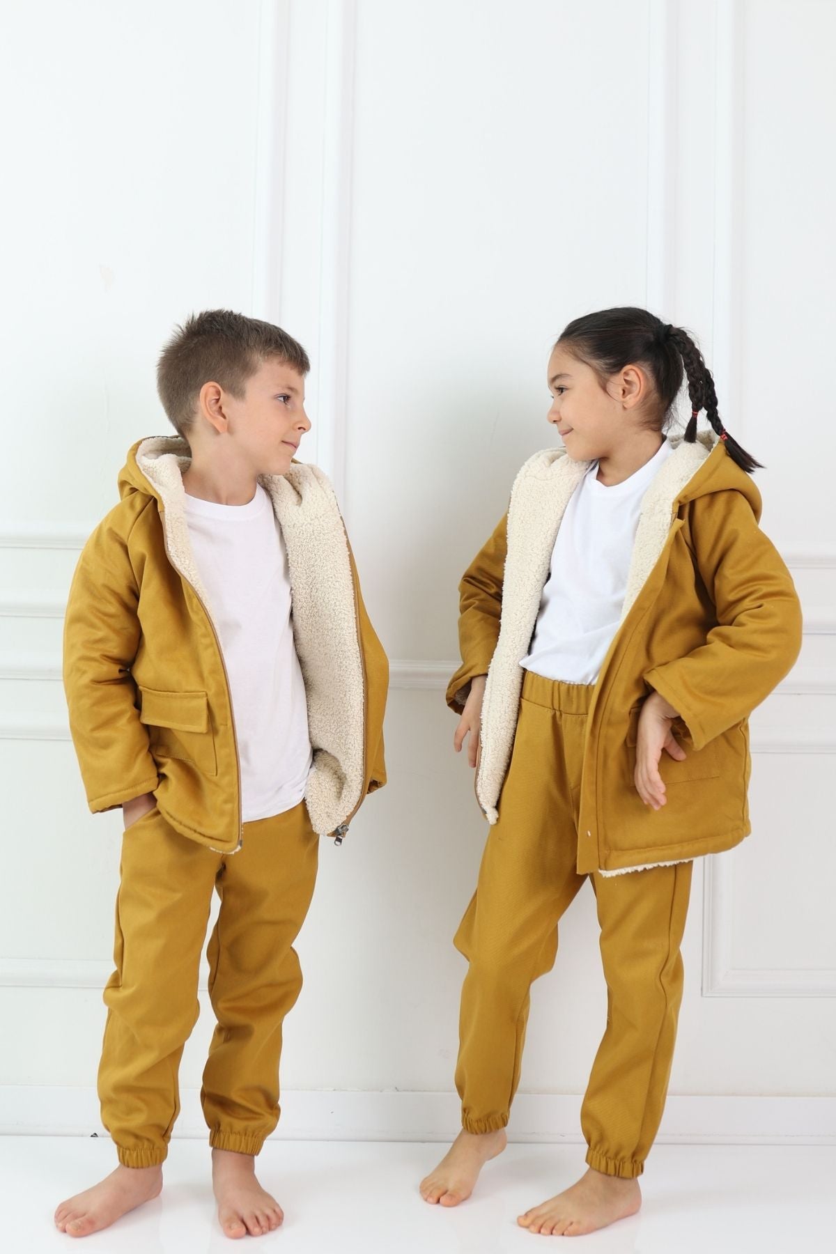 Kinderjacke mit Welsoft-Futter