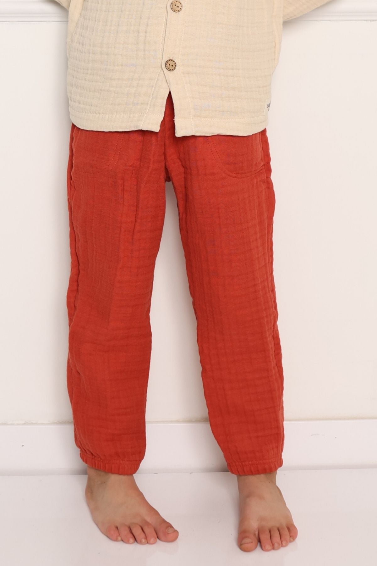 4-lagige Musselin Kinderhose