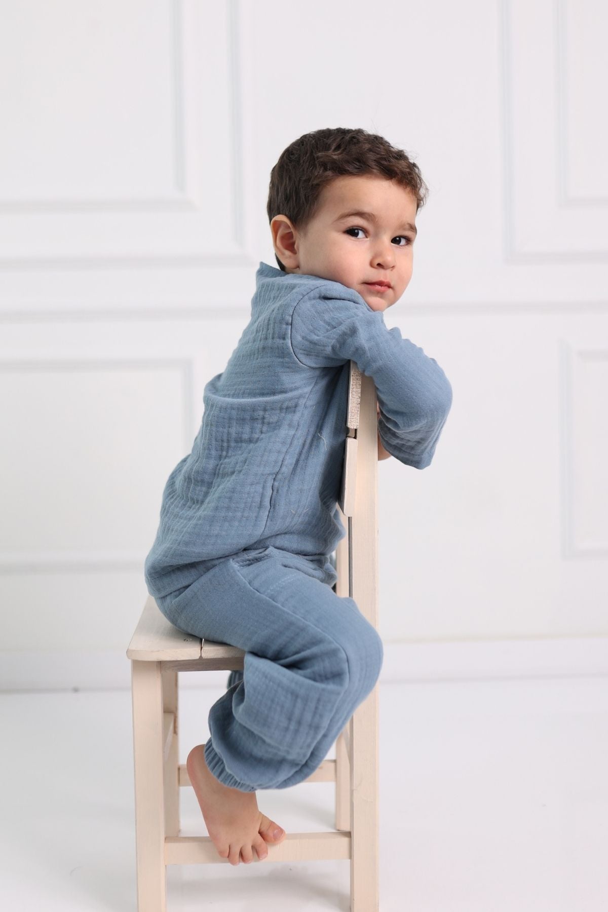 2-teiliges Musselin Baby Set