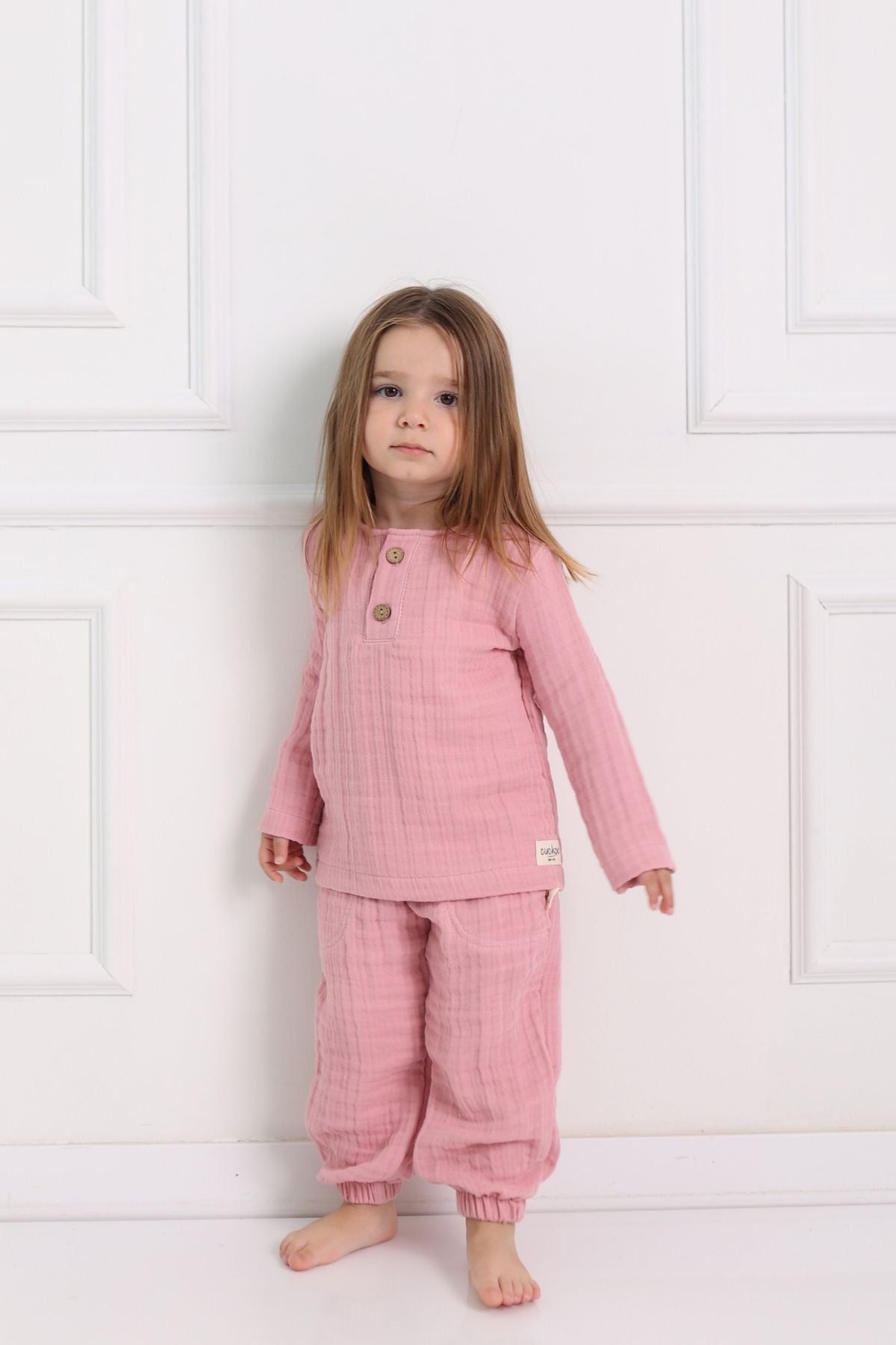 2-teiliges Musselin Baby Set