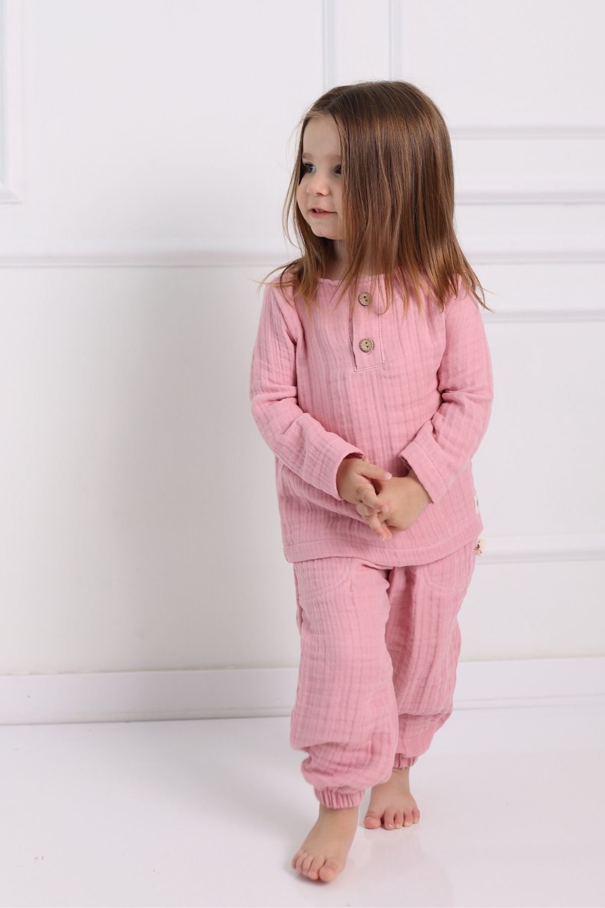 2-teiliges Musselin Baby Set