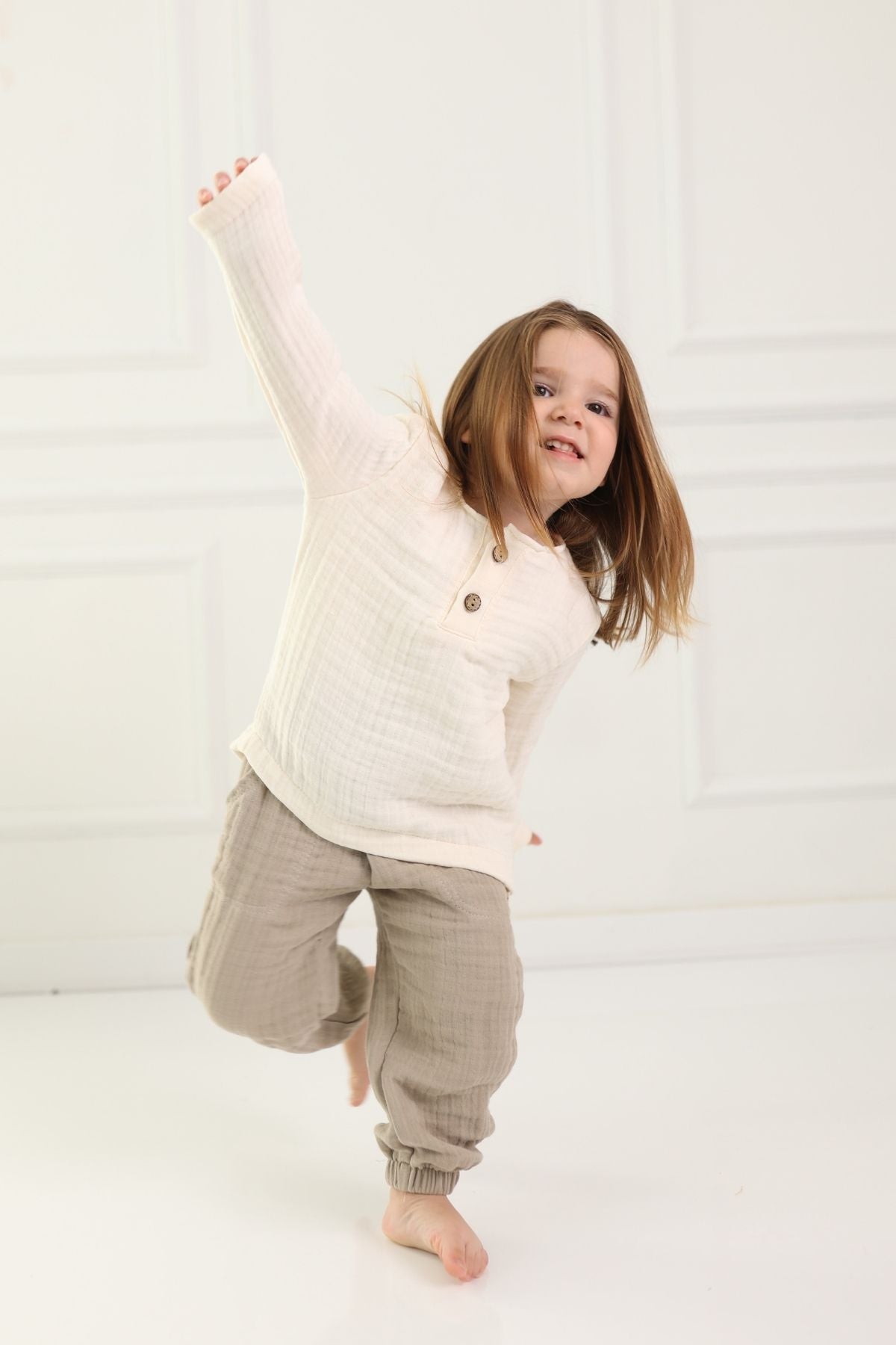 2-teiliges Musselin Baby Set